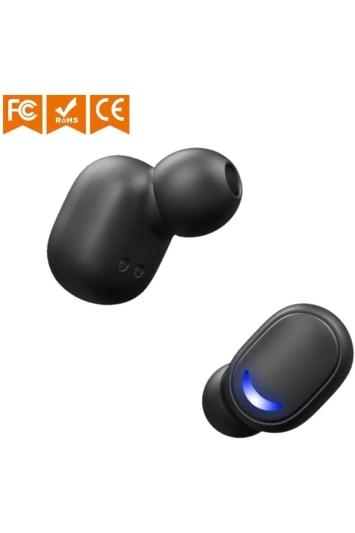 Mipods Kablosuz Kulaklık Bluetooth V5.1 Oyuncu Işıklı Göstergeli Çift Mikrofonlu Powerbankli