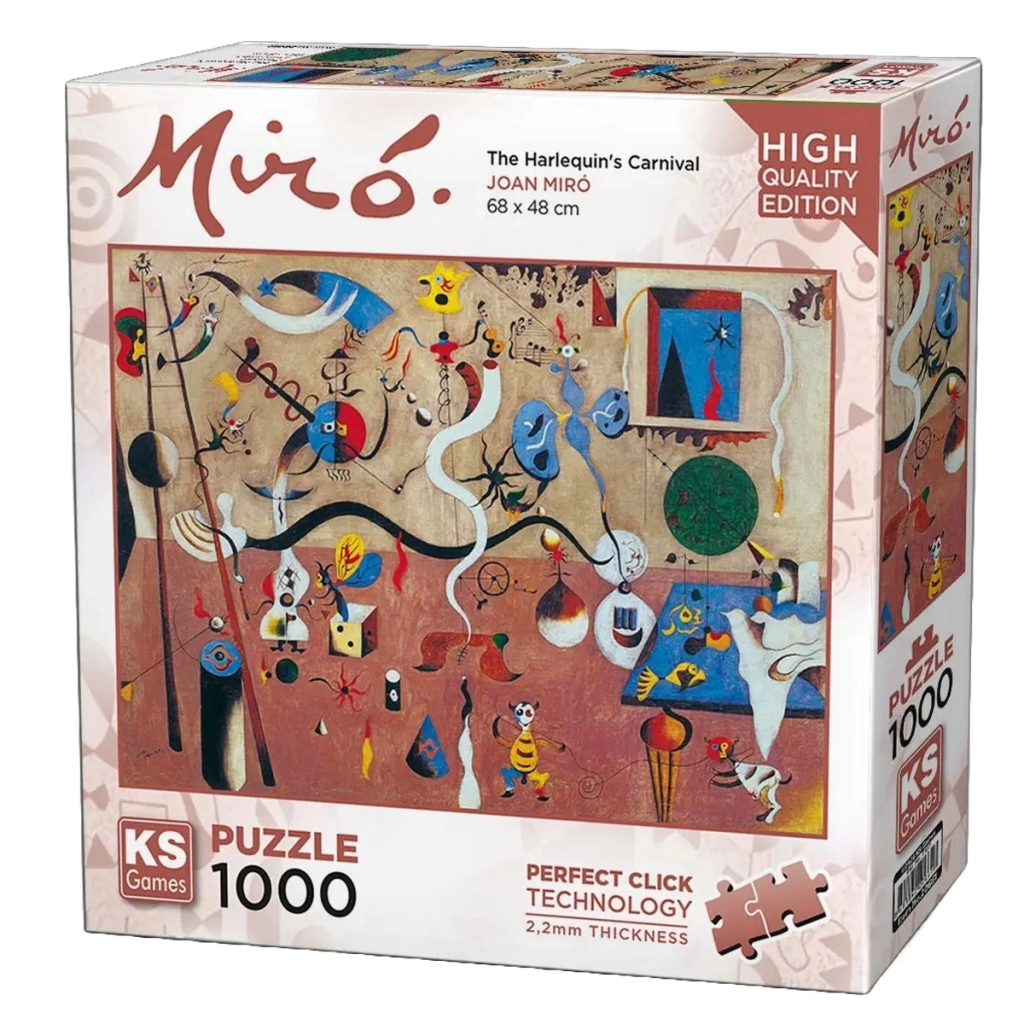 Miró: Carnival of Harlequin Puzzle 1000 Parça 20661 Miró: Carnival of Harlequin Puzzle 1000 Parça 20661
