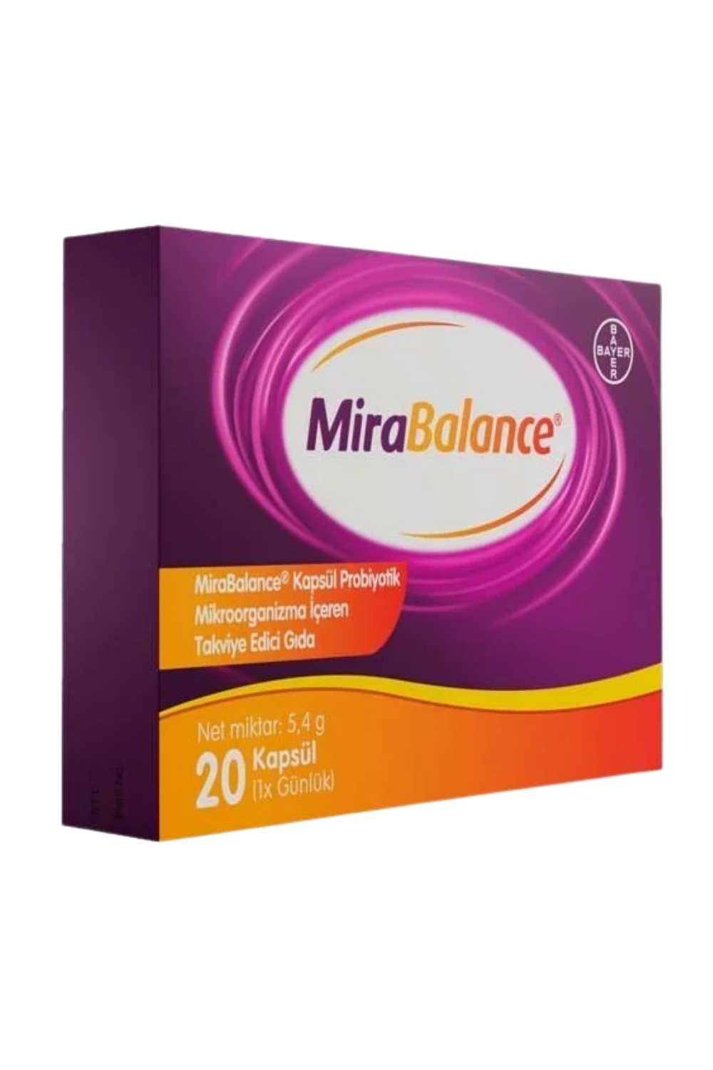 Bayer Mirabalance Probiyotik 20 Kapsül X 3 Adet