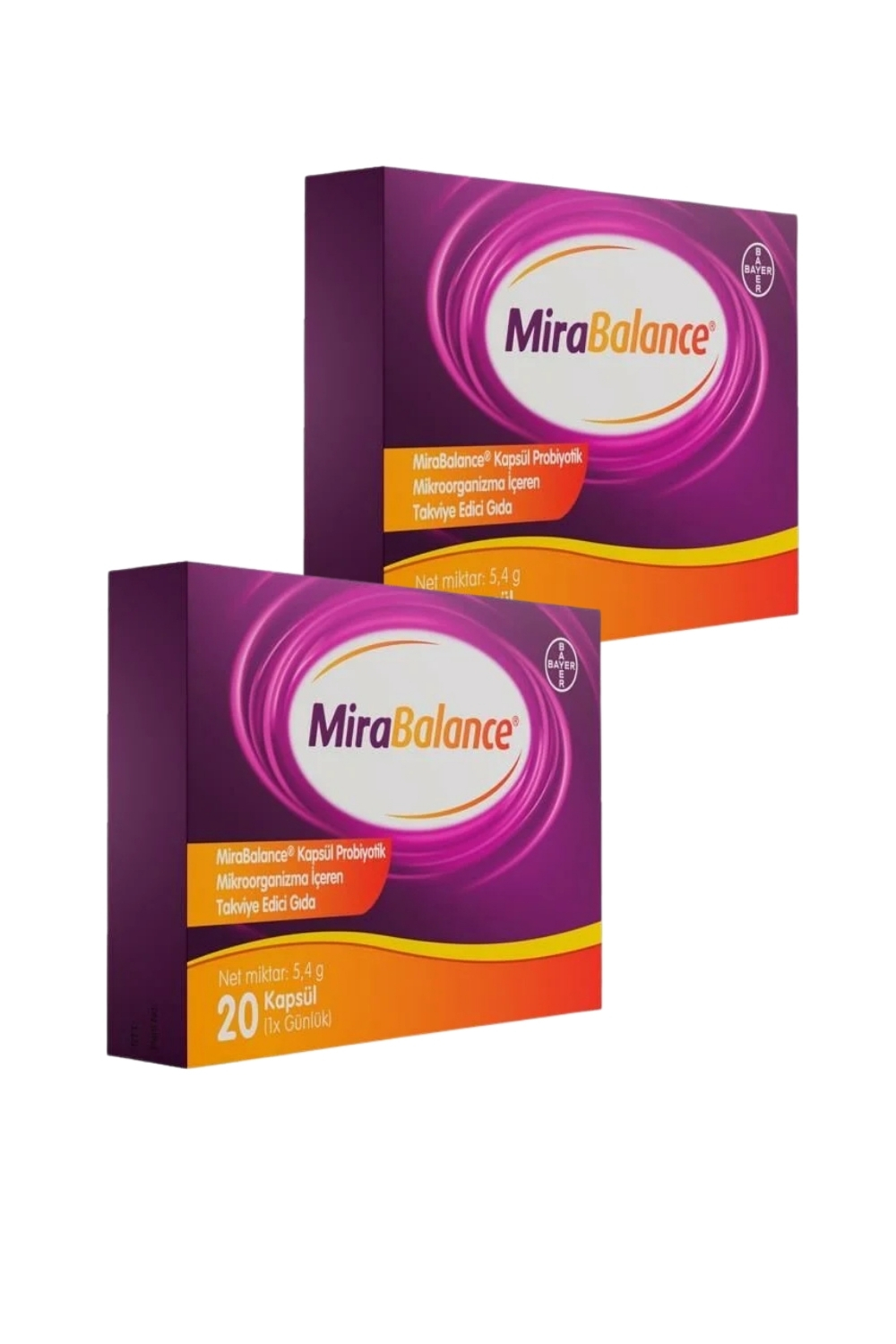 Bayer Mirabalance Probiyotik 20 Kapsül X 2 Adet