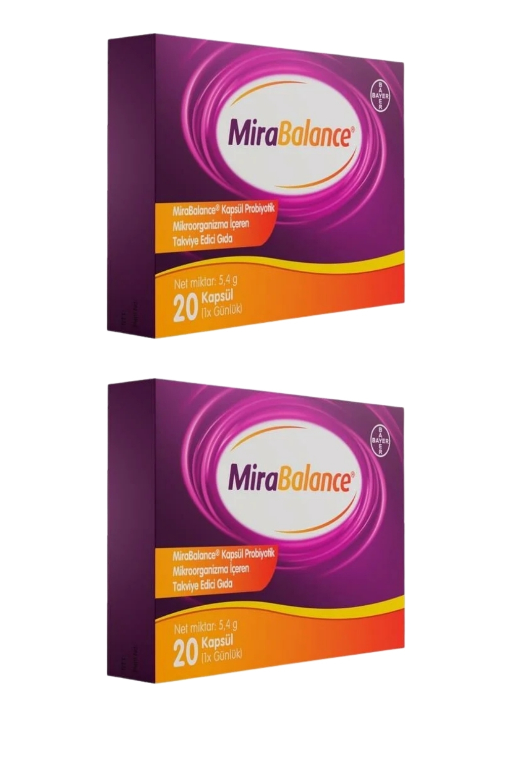 Bayer Mirabalance Probiyotik 20 Kapsül X 2 Adet