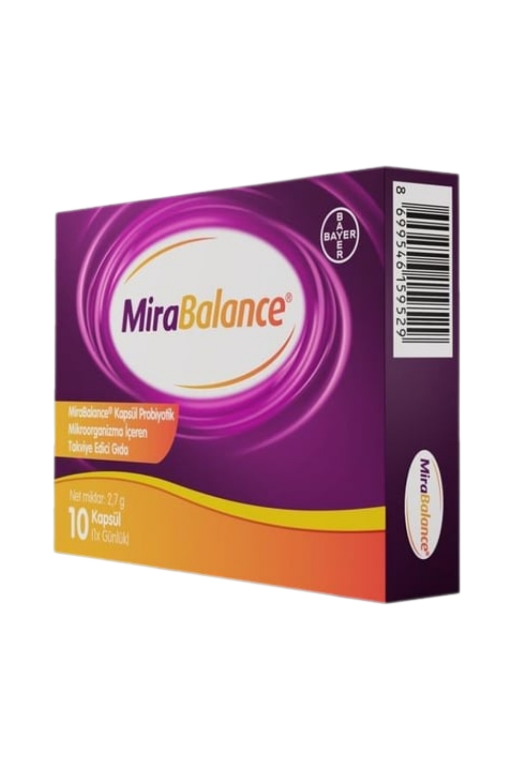 Bayer Mirabalance Probiyotik 10 Kapsül X 2 Adet