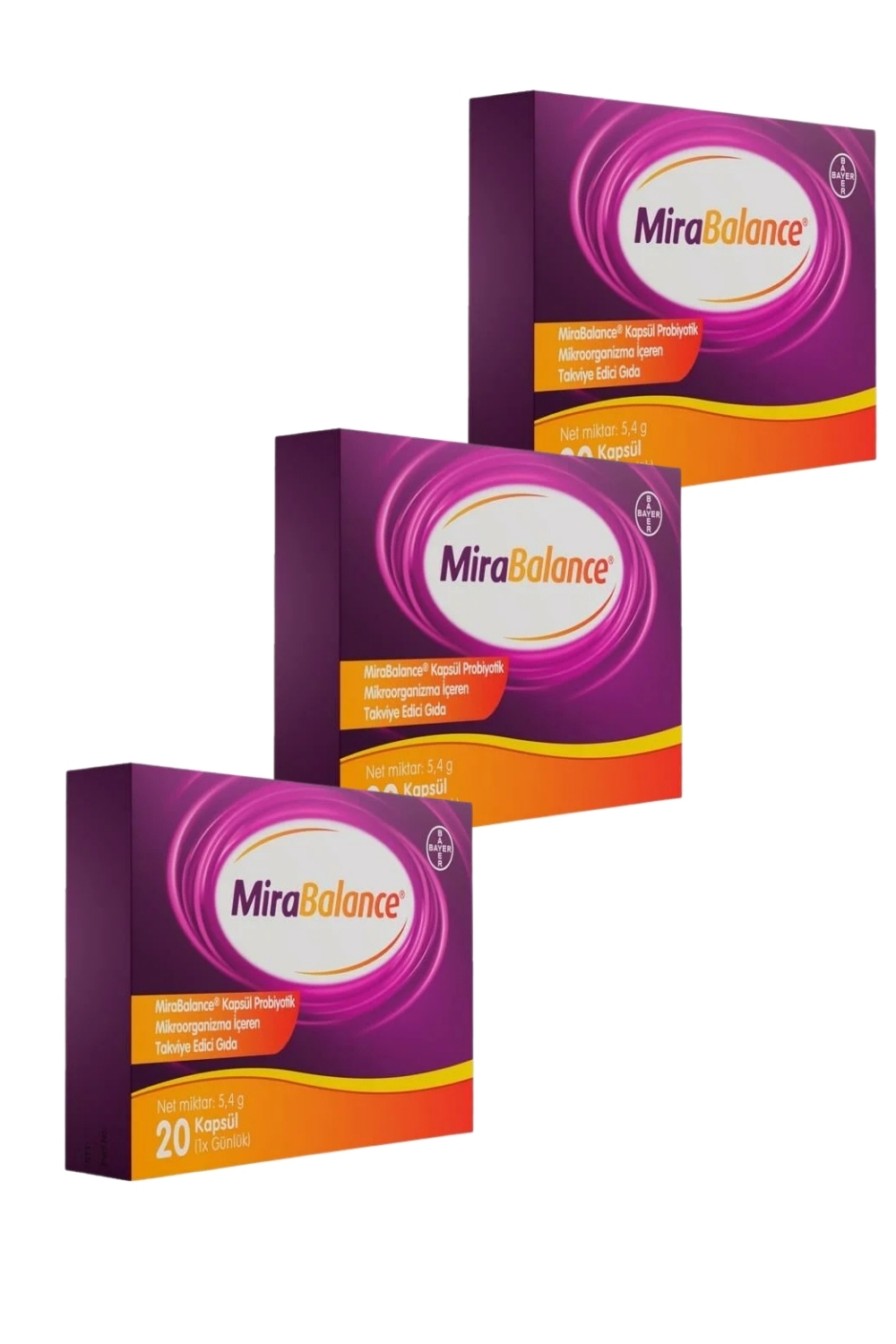 Bayer Mirabalance Probiyotik 20 Kapsül X 3 Adet