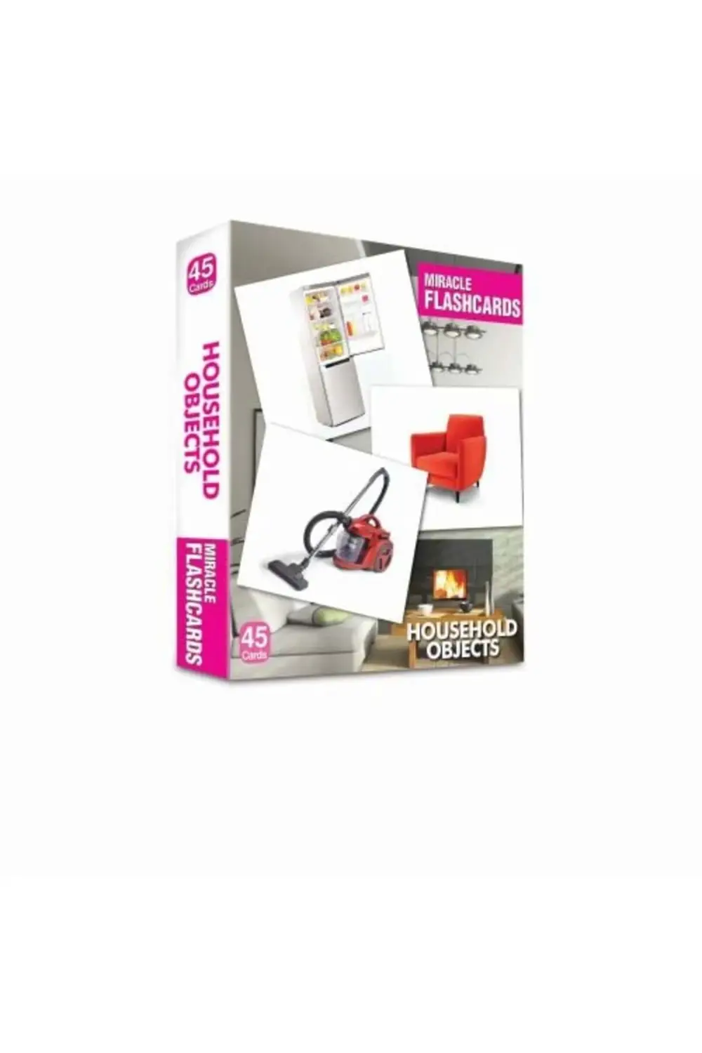 Miracle Flashcards Household Objects 45 Cards