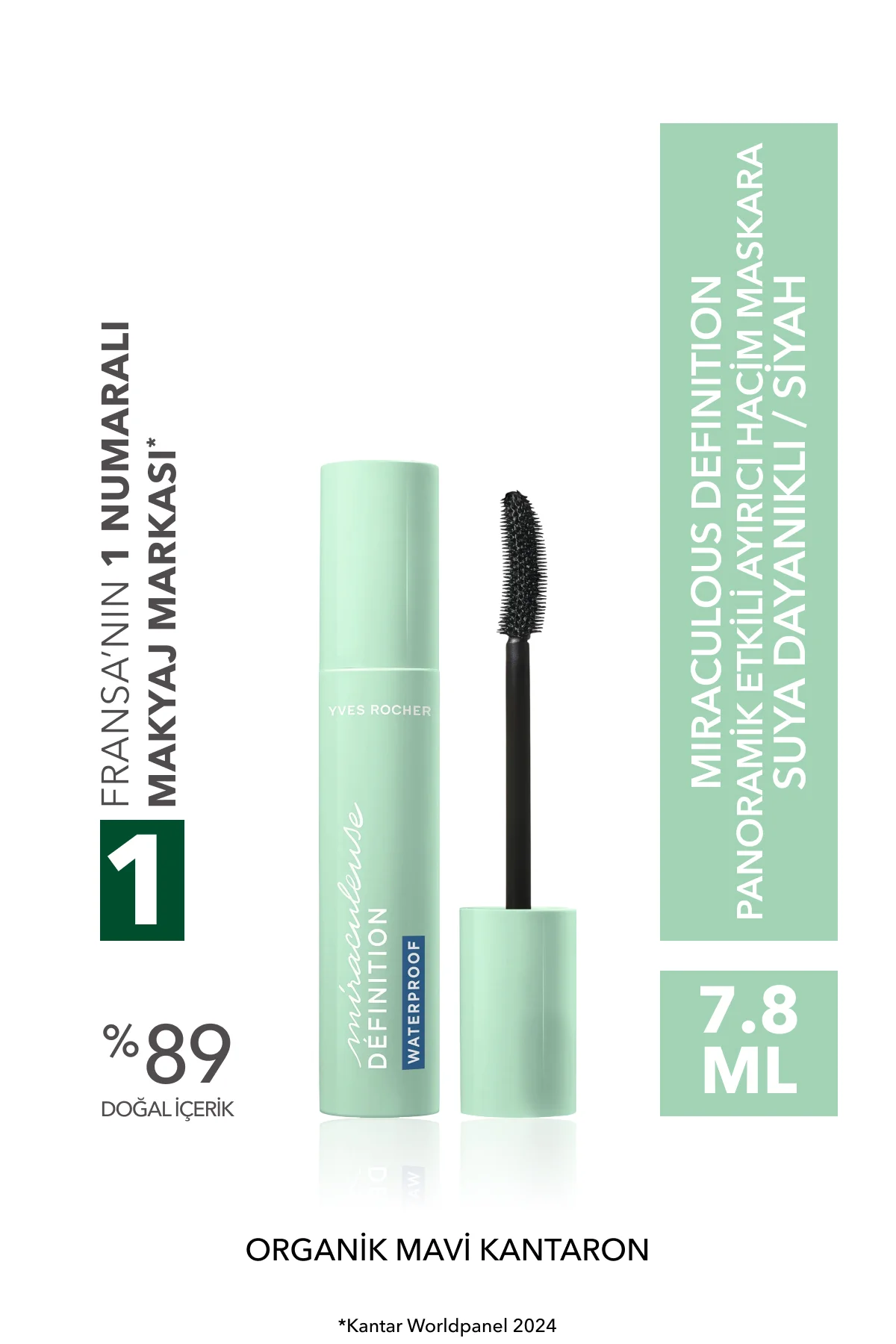 Miraculous Definition Panoramik Etkili Ayırıcı Hacim Maskara - Su