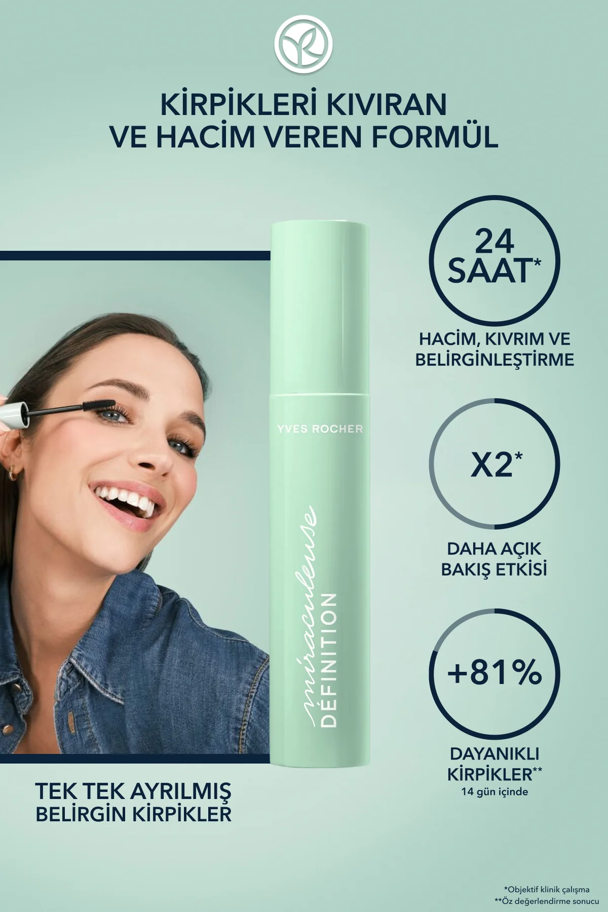 Miraculous Definition Panoramik Etkili Ayırıcı Hacim Maskara - Si