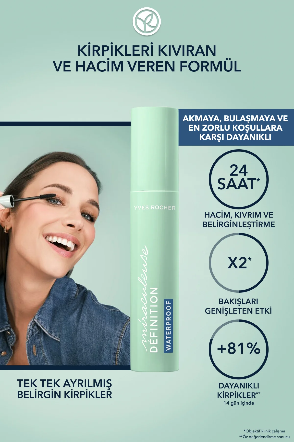 Miraculous Definition Panoramik Etkili Ayırıcı Hacim Maskara - Su