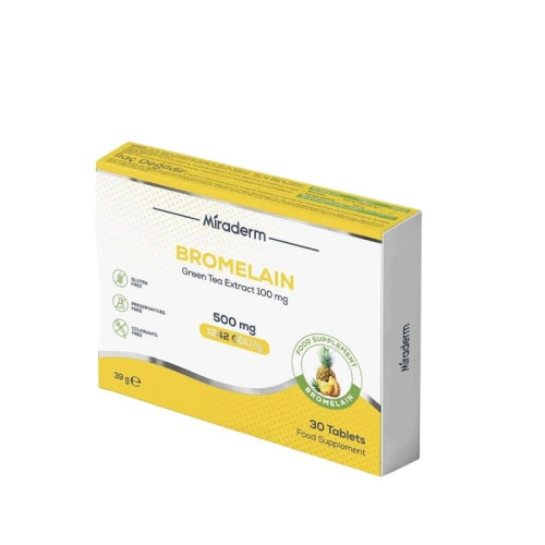 Mıraderm Bromelain 500Mg 30 Tab