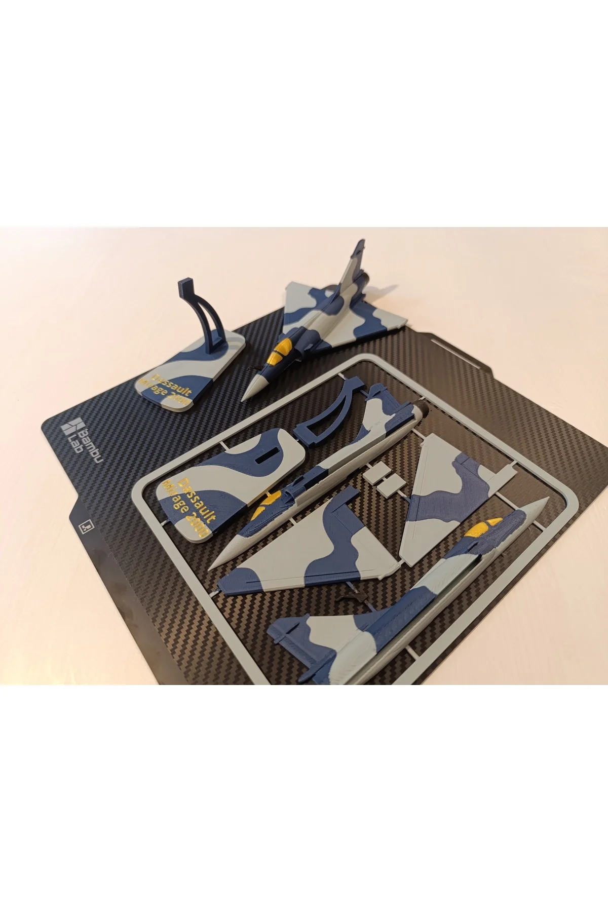 Mirage 2000 uçak kit kart - Görsel 2