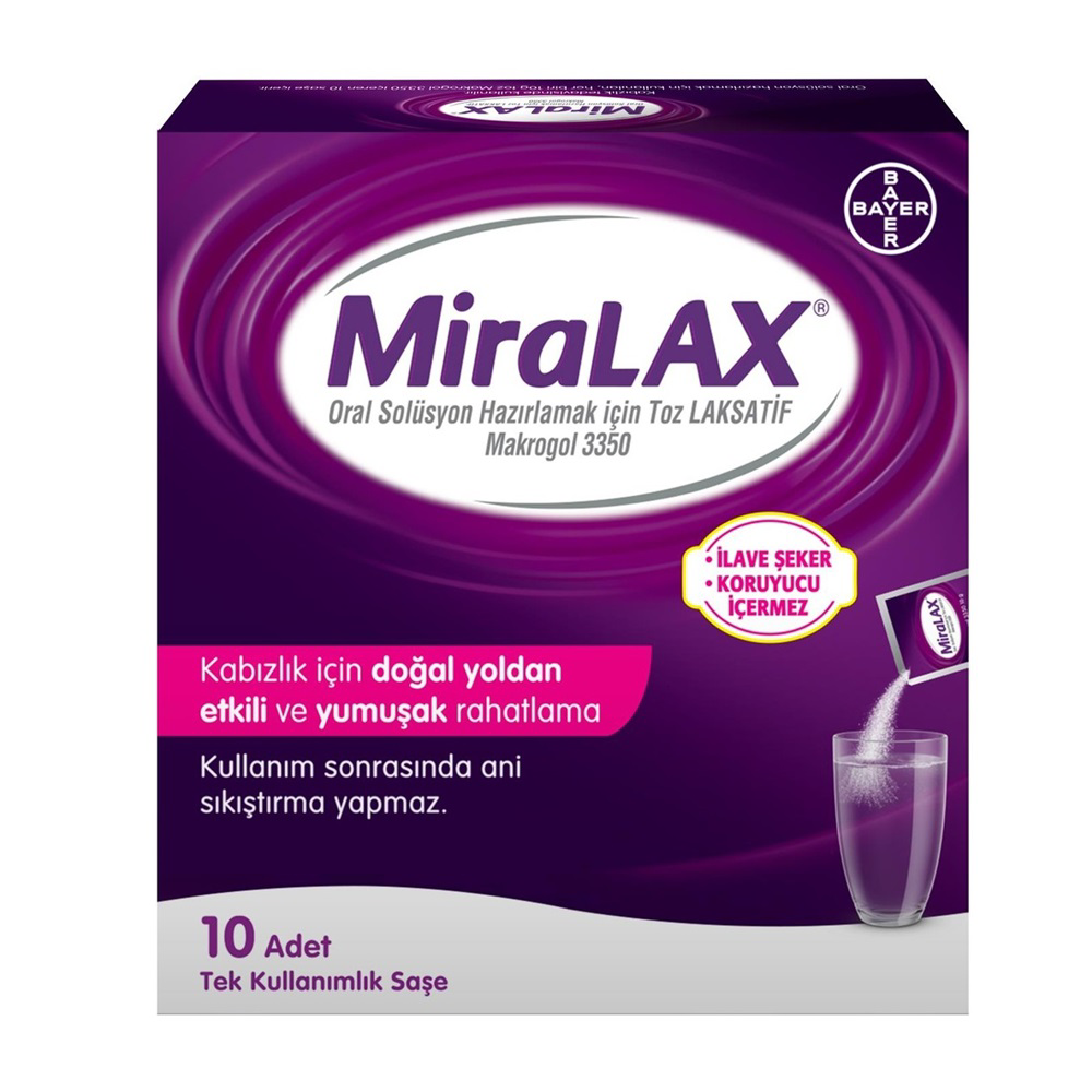 Miralax 10 Saşe x 3 Adet