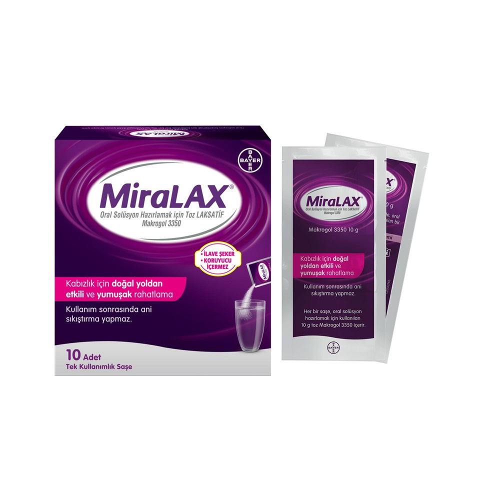 Miralax 10 Saşe x 3 Adet