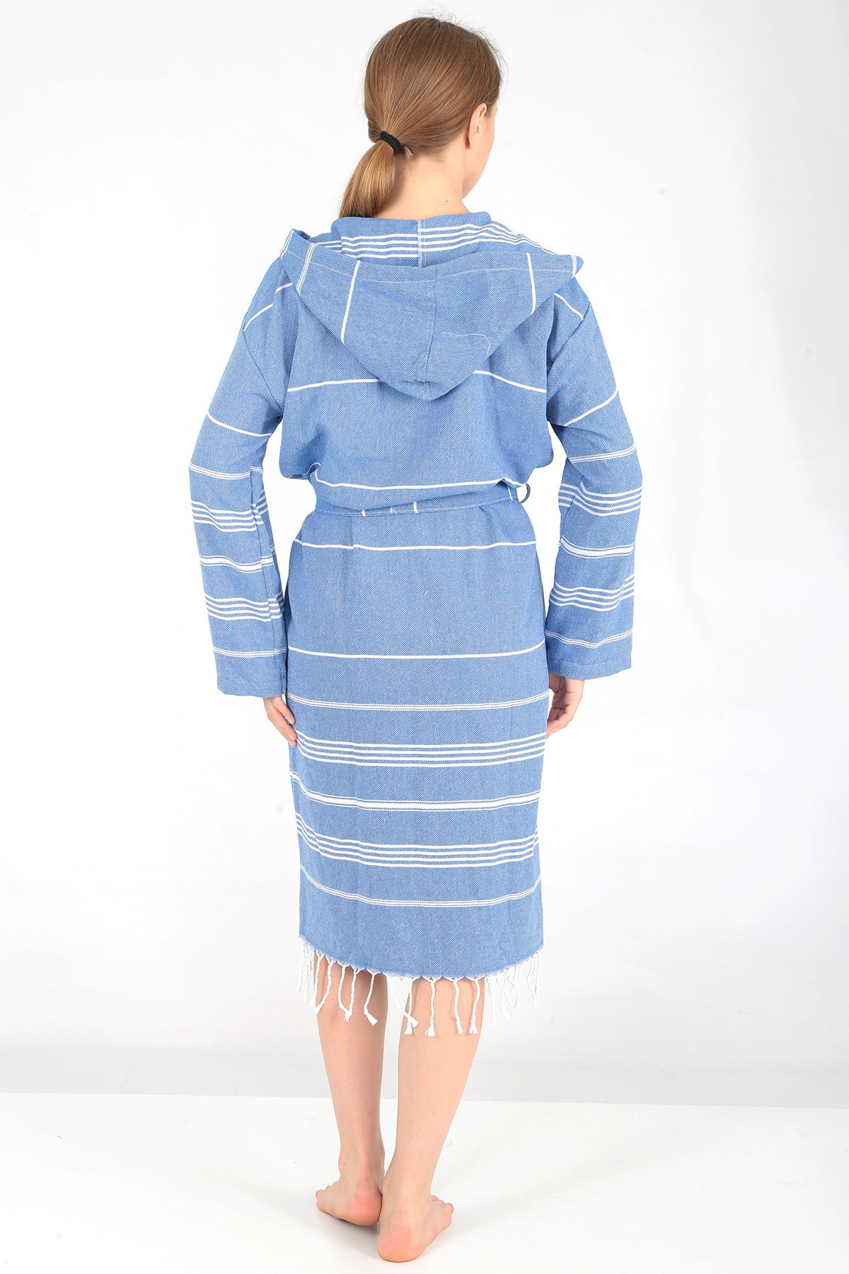 Buldan Concept Miranda Peştamal Bornoz Mavi