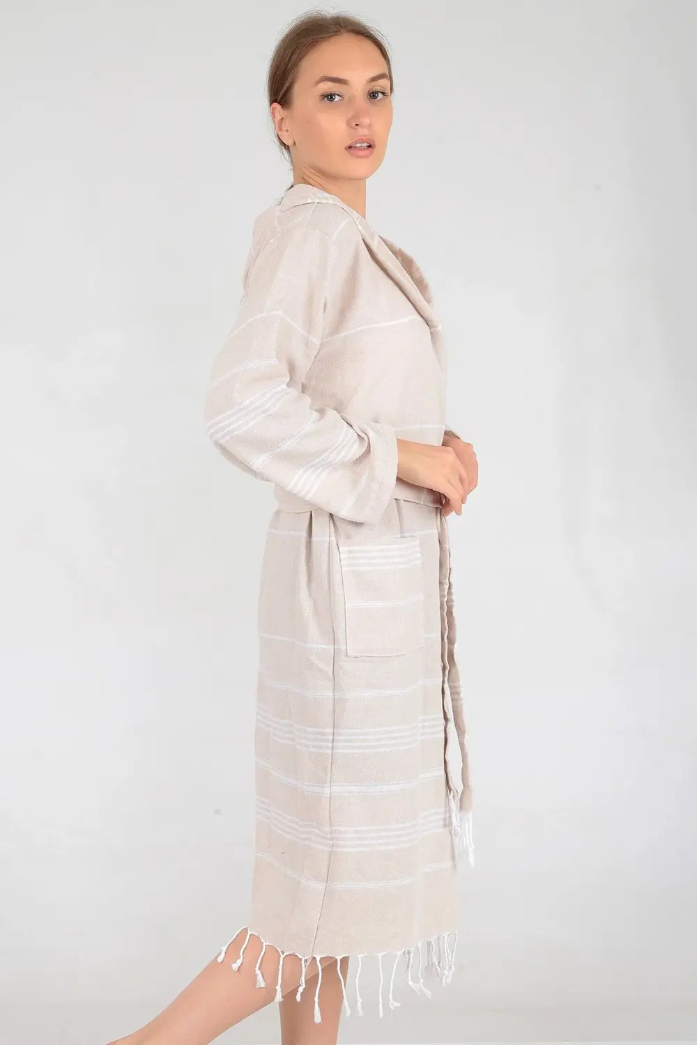 Miranda Peştamal Bornoz Bej