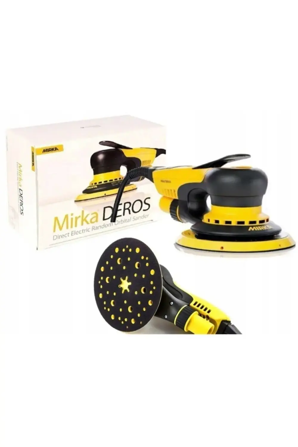 Mırka Deros 650cv 150mm Orbıt 5,0 Elektrikli Zımpara Makinası Mir