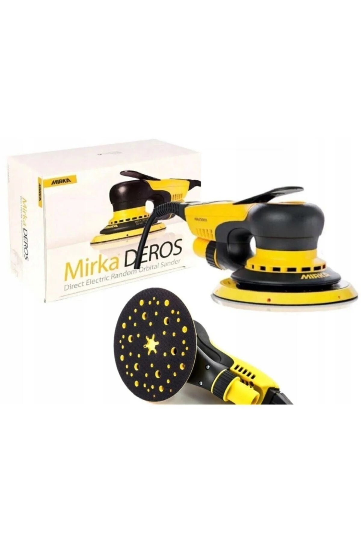 Mırka Deros 650cv 150mm Orbıt 5,0 Elektrikli Zımpara Makinası Mir