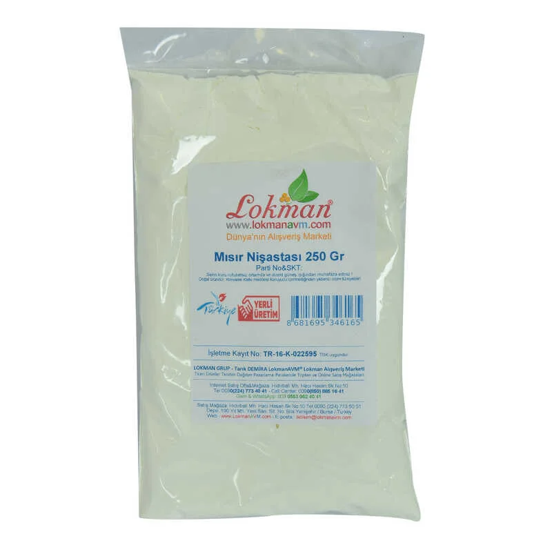 Mısır Nişastası 250 Gr Paket