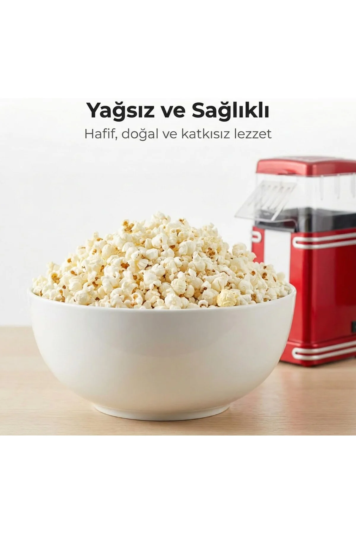 Mısır Patlatma Makinesi, 5 Dakikada Hazır Mısır Patlatma, Geniş K