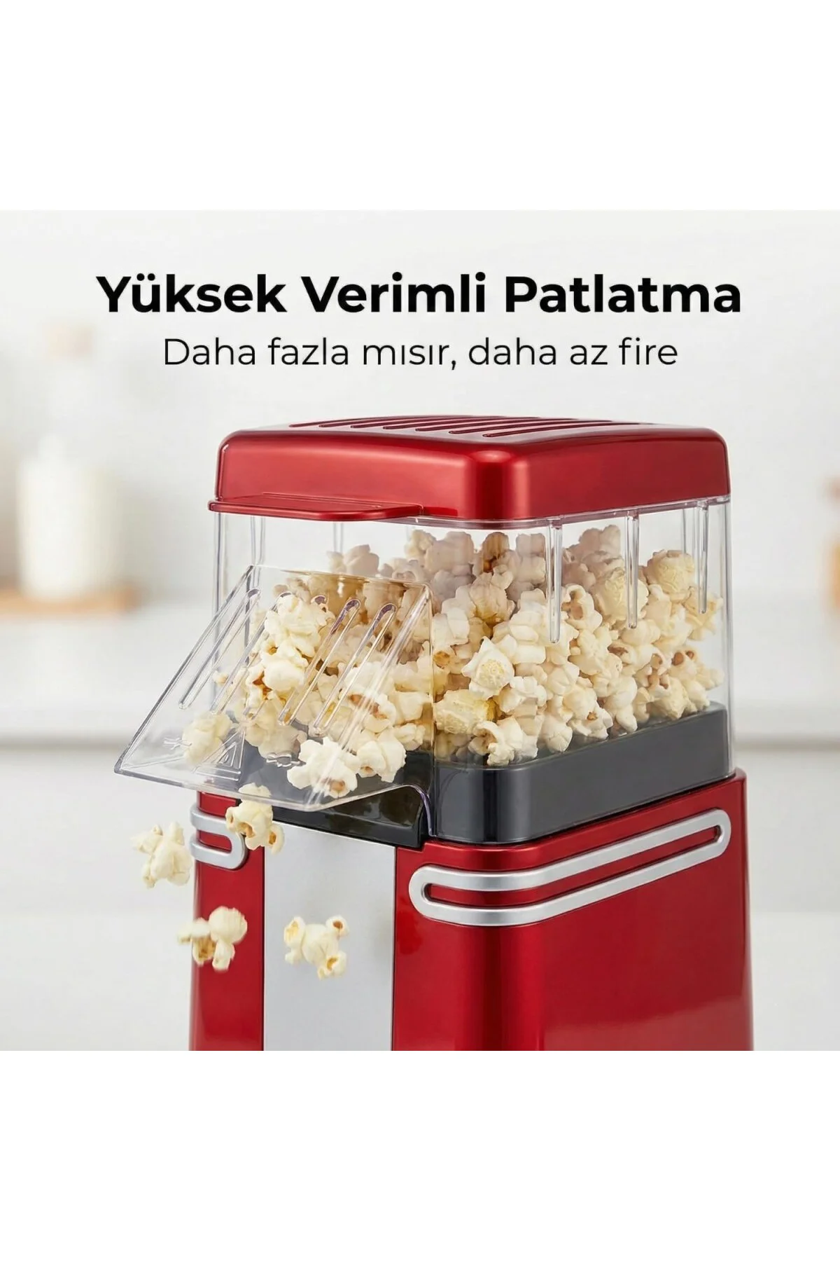 Mısır Patlatma Makinesi, 5 Dakikada Hazır Mısır Patlatma, Geniş K