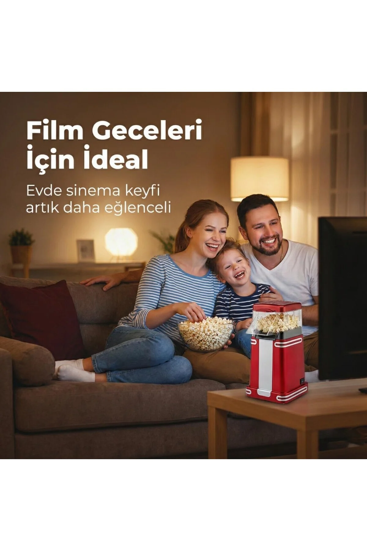 Mısır Patlatma Makinesi, 5 Dakikada Hazır Mısır Patlatma, Geniş K