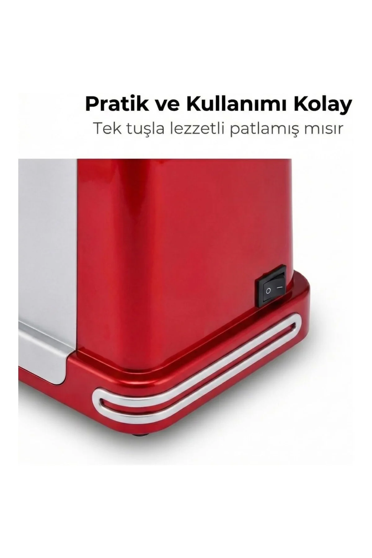 Mısır Patlatma Makinesi, 5 Dakikada Hazır Mısır Patlatma, Geniş K