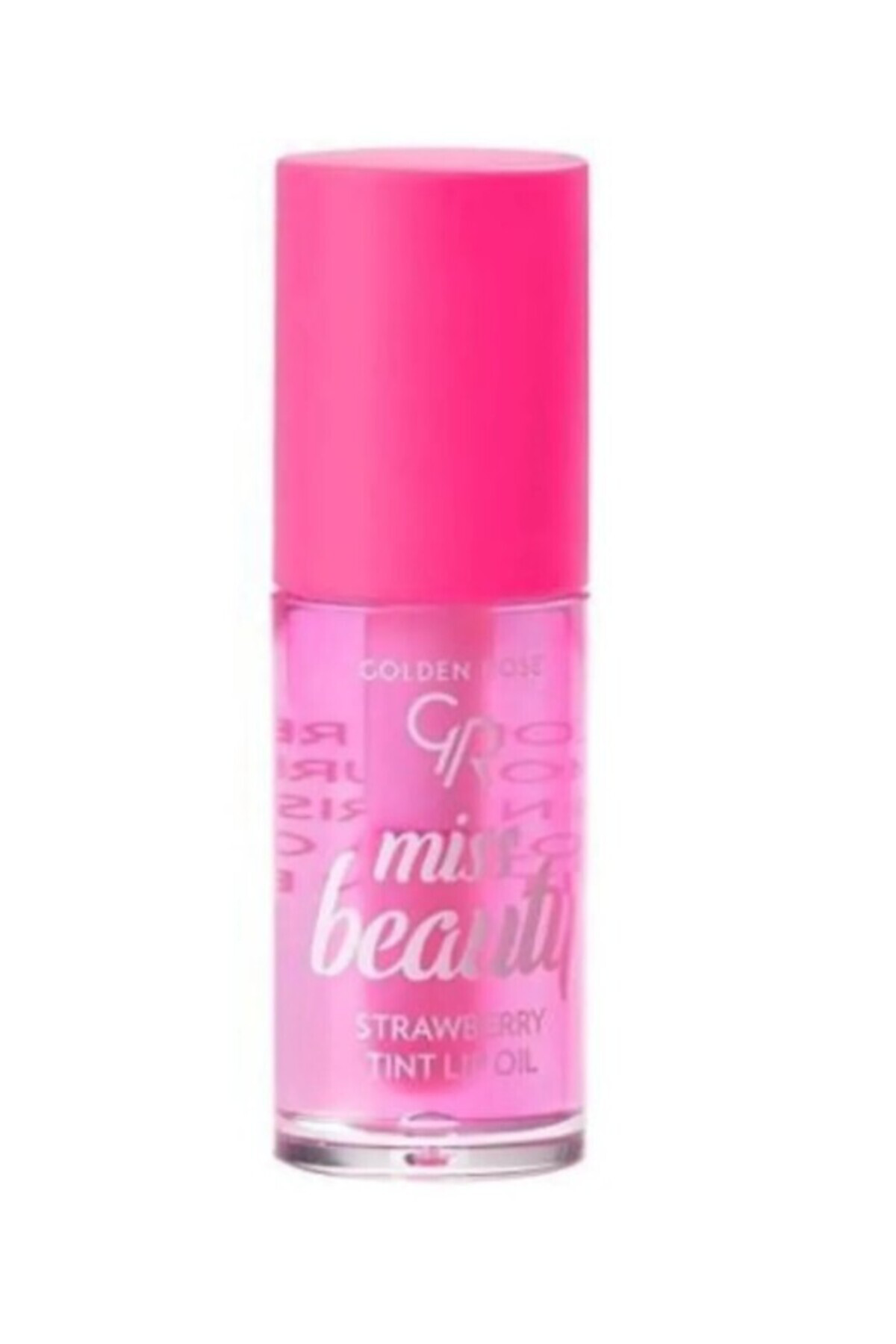 Golden Rose Miss Beauty Tint Lip Oil 01 Strawberry Çilek Ve Jojoba Yağlı Renk