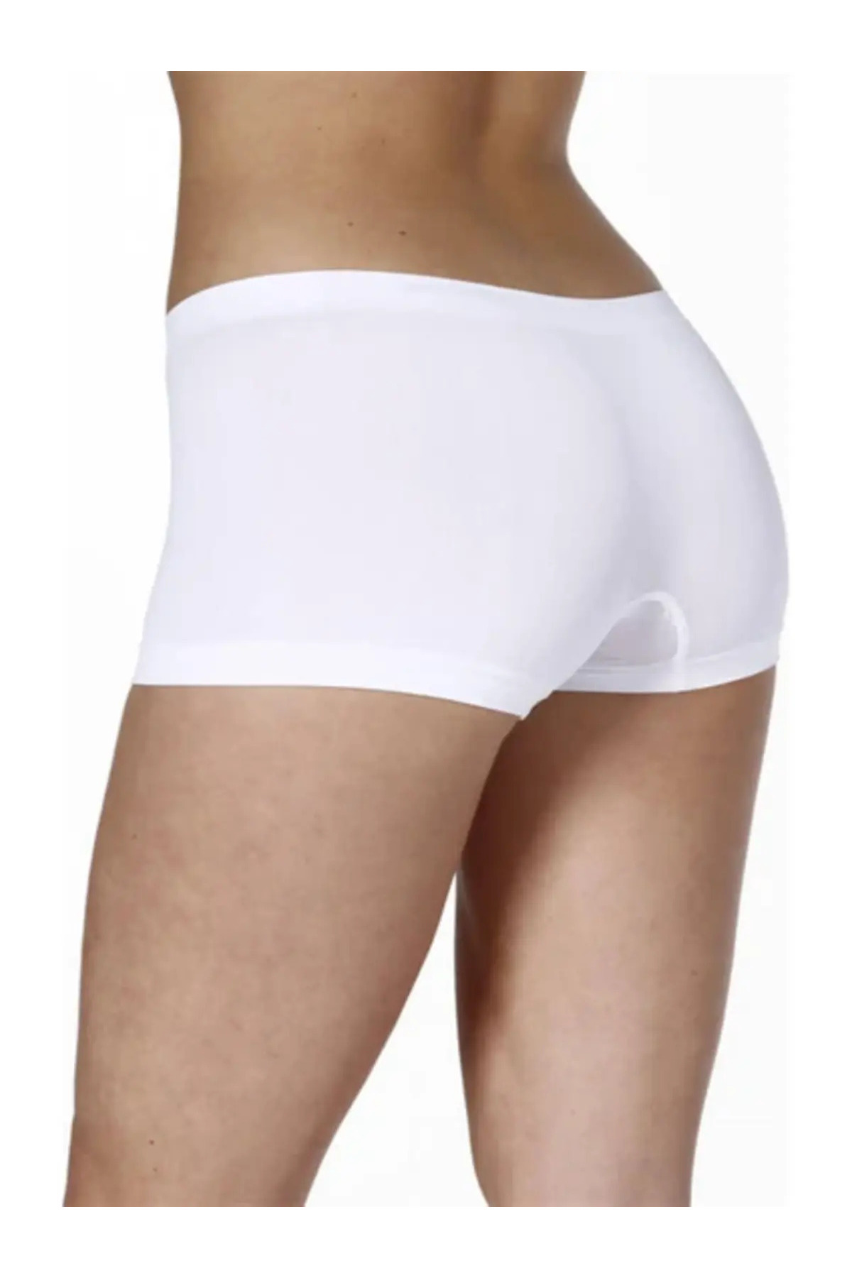 MissAyza 5202 Düşük Bel Dikişsiz Boxer Külot