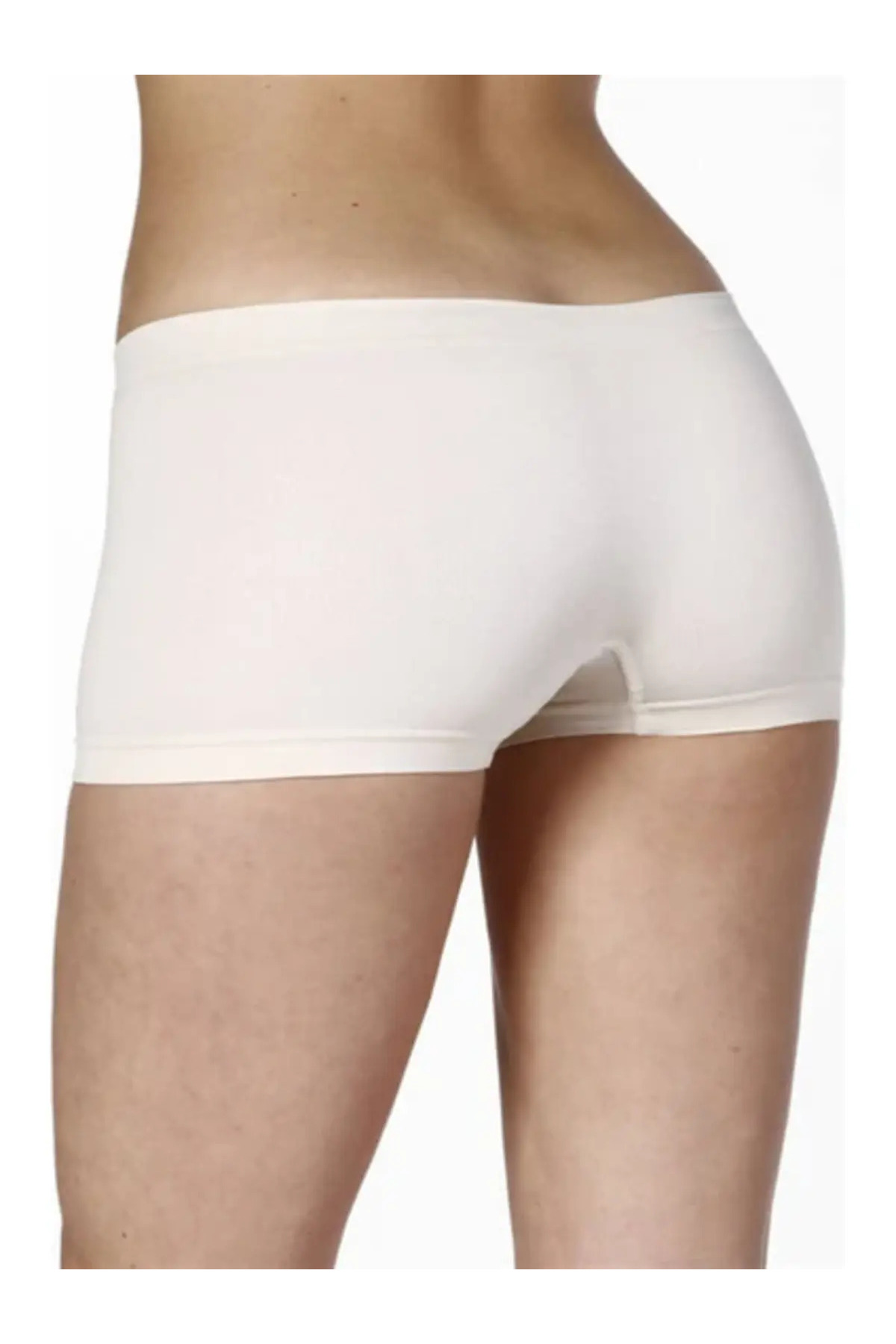 MissAyza 5202 Düşük Bel Dikişsiz Boxer Külot