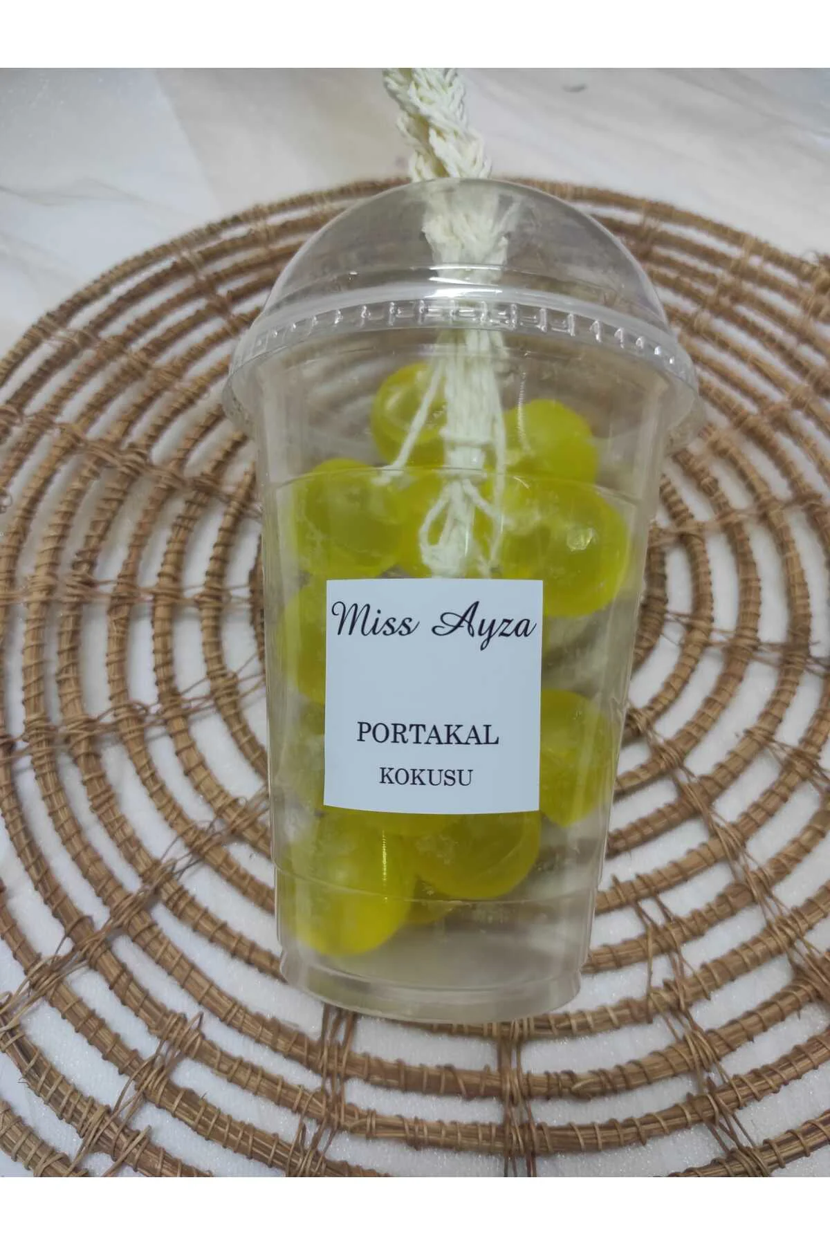 MissAyza Doğal Portakal Özlü Dekoratif Salkım Sabun - İpli Portak MissAyza Doğal Portakal Özlü Dekoratif Salkım Sabun - İpli Portak