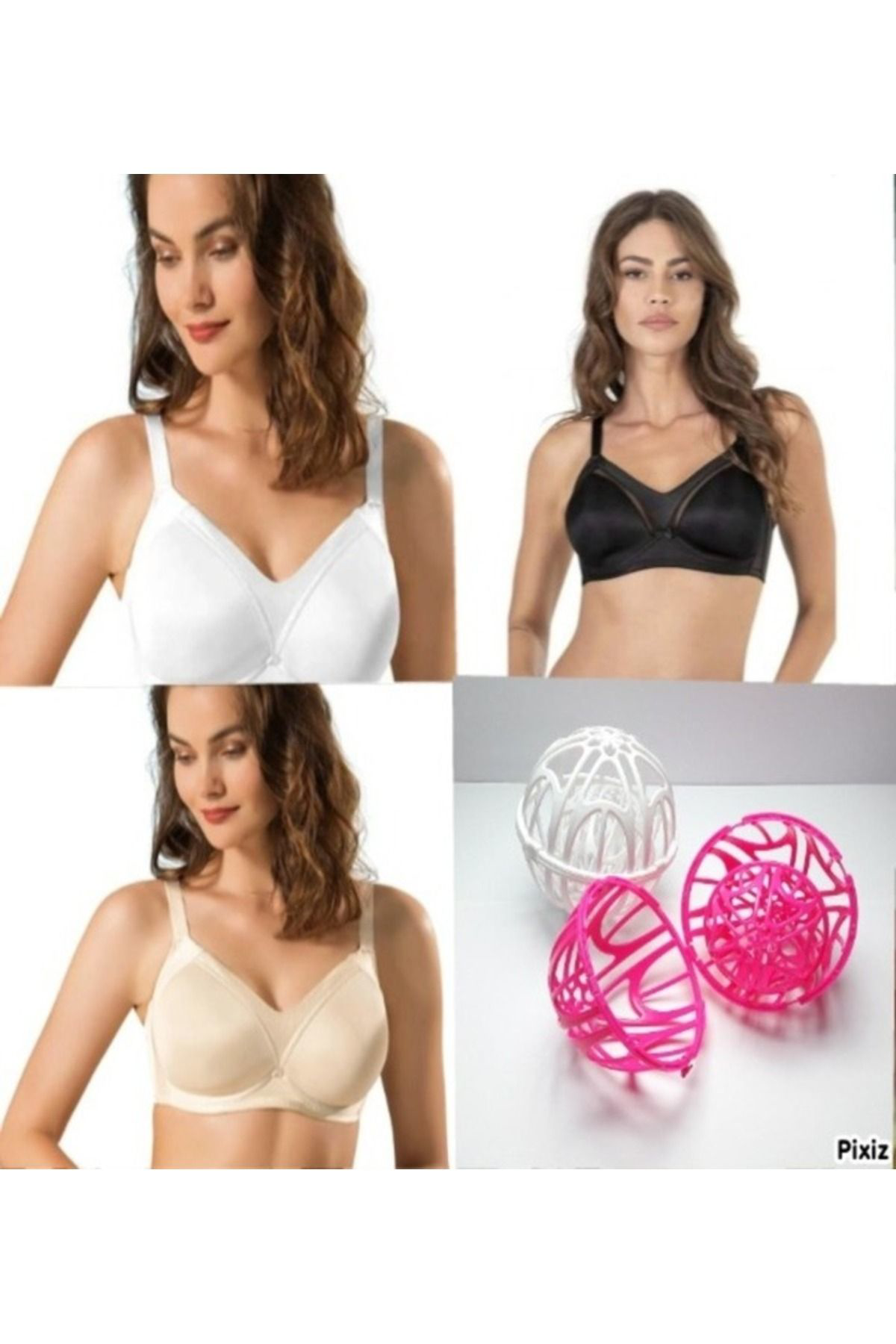 Missayza Missayza Lejardin9150 B-C Cup 3Lü Avantajli Telsiz Soft Sütyen (