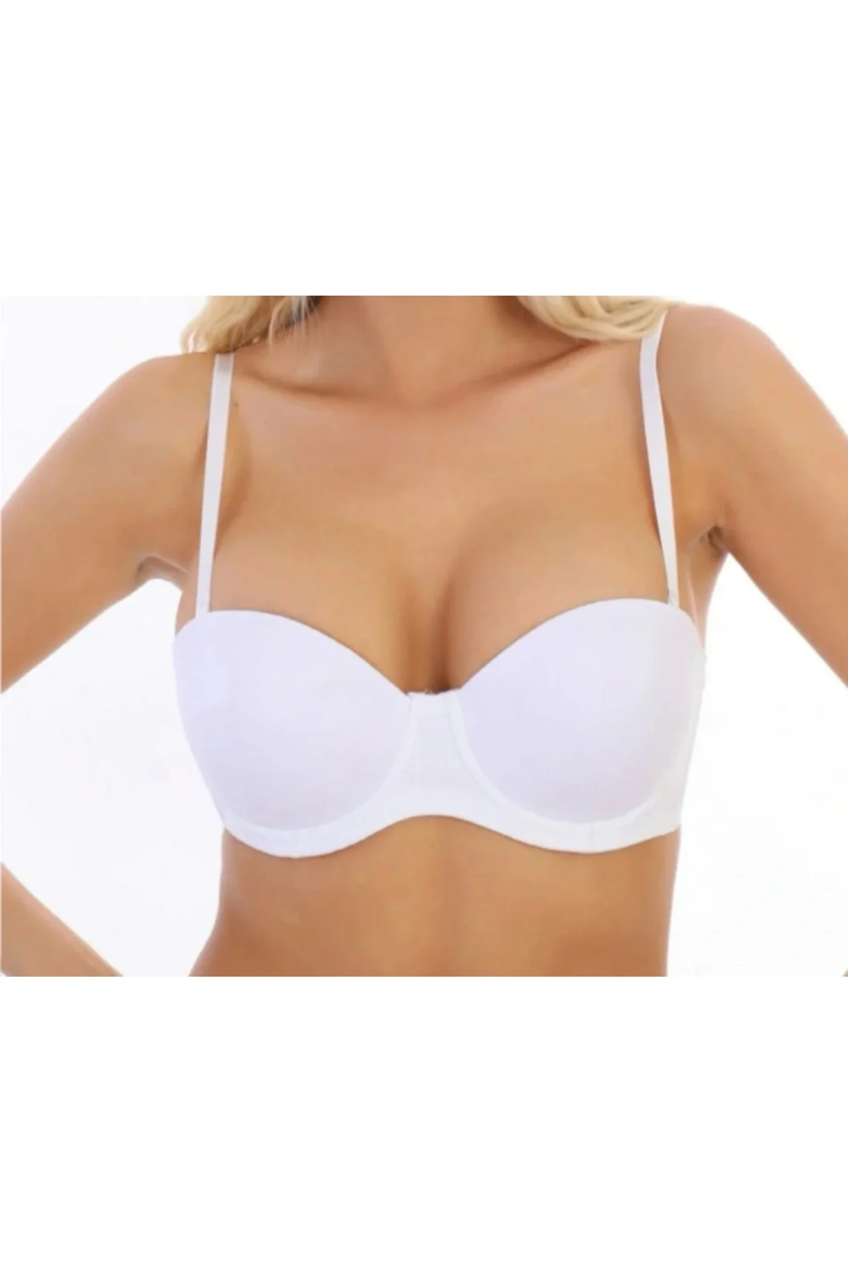 MissAyza Strapless Bra 192 Nurteks Minimizer Sütyen