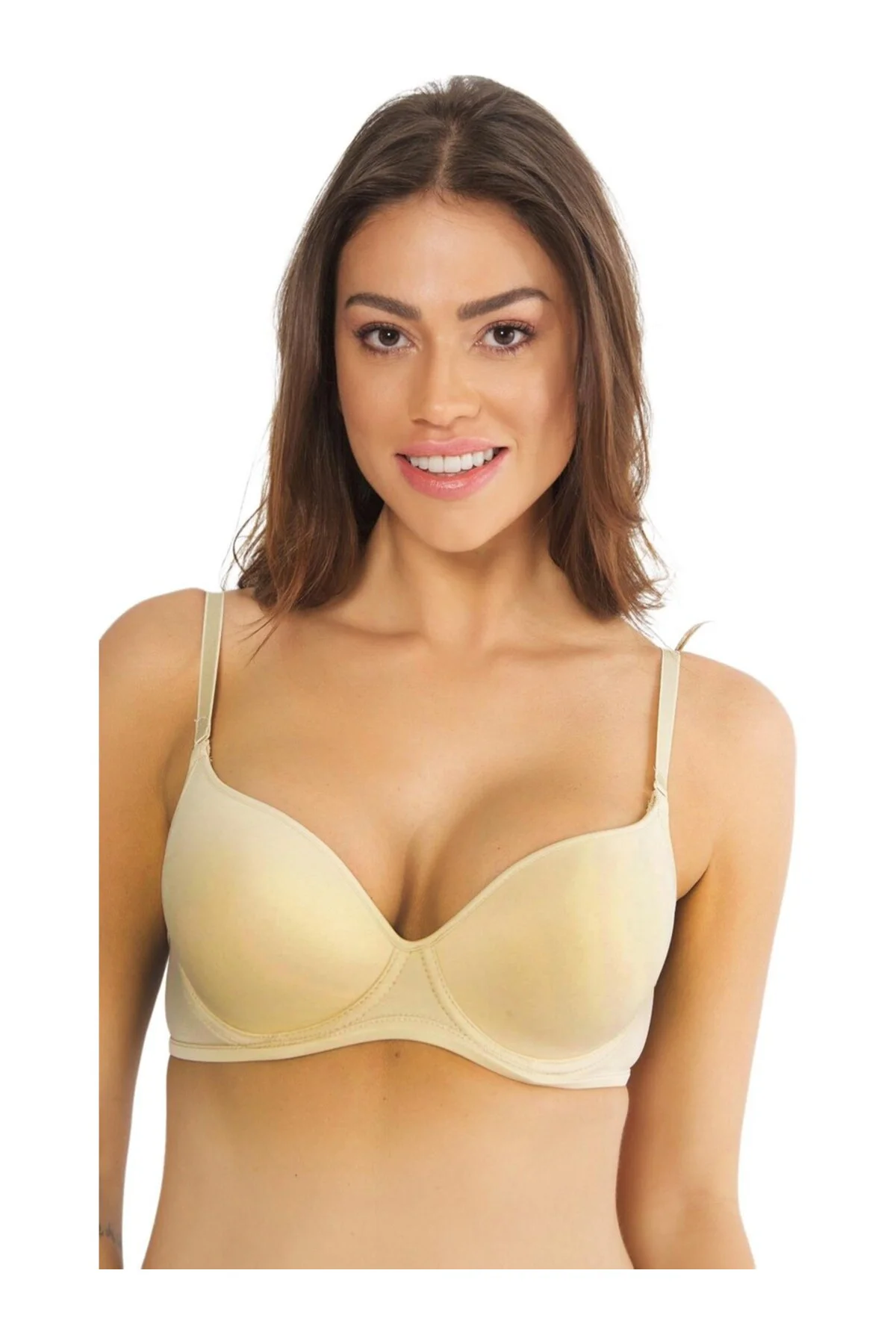 MissAyza T-Shirt Bra Desteksiz - Without Push Up Nurteks 198 Sütyen