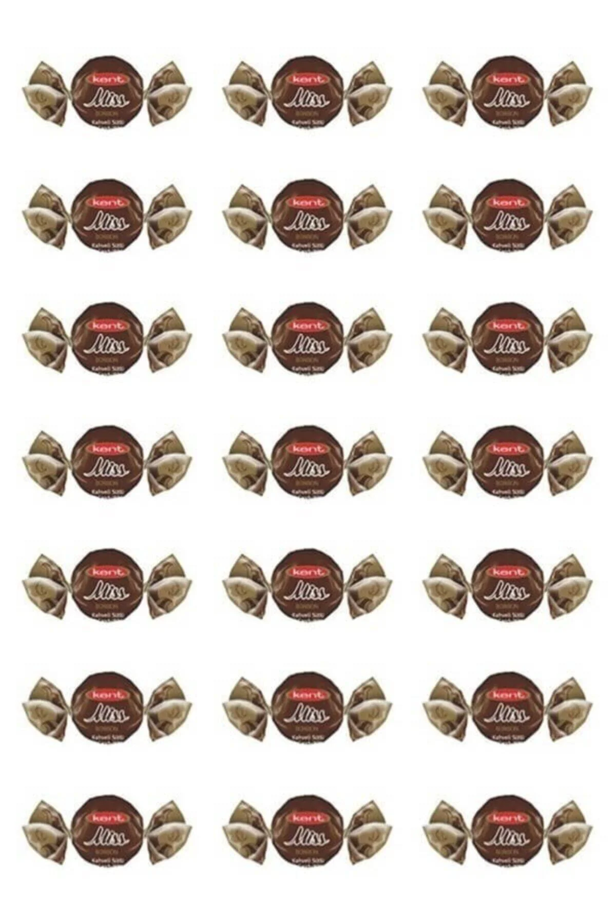 Missbon Kahveli Bayram Şekeri 500 Gr- Bayramlık Şeker