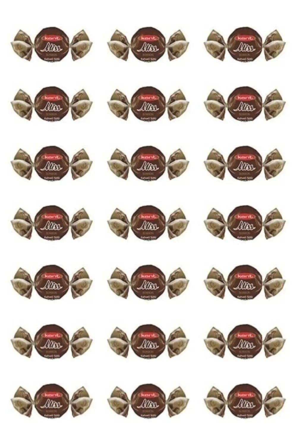 Missbon Kahveli Bayram Şekeri 500 Gr- Bayramlık Şeker