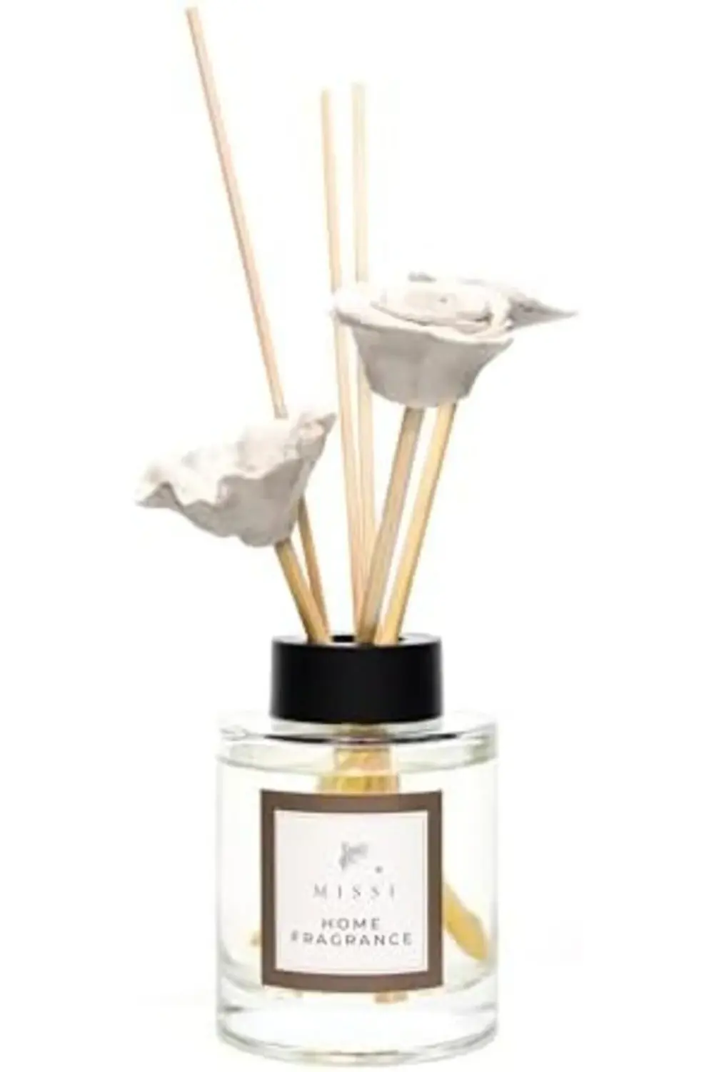 MİSSİ 100 ml Çiçek Taş Bambu Çubuklu Savon De Marsielle Oda/Banyo