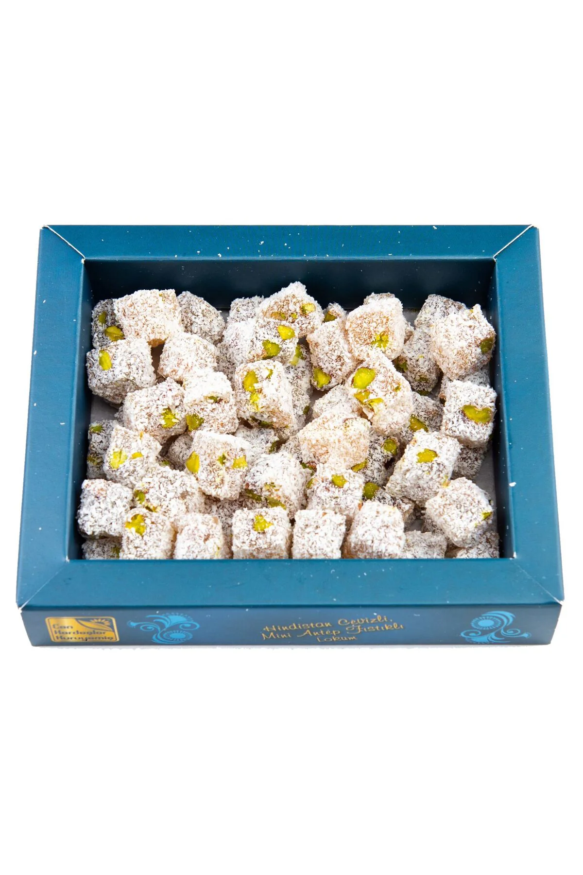 Misto Hindistan Cevizli, Antep Fıstıklı Lokum 260 gr Misto Hindistan Cevizli, Antep Fıstıklı Lokum 260 gr