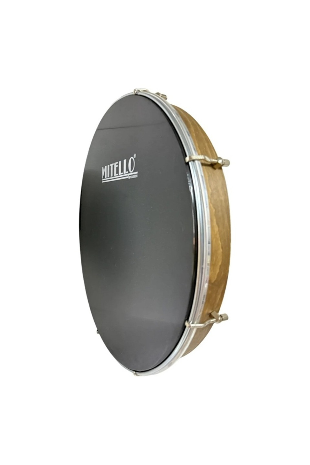 Mitello Bendir 41 cm Ceviz Ağacı Kılıflı Dıştan Akortlu Profesyon