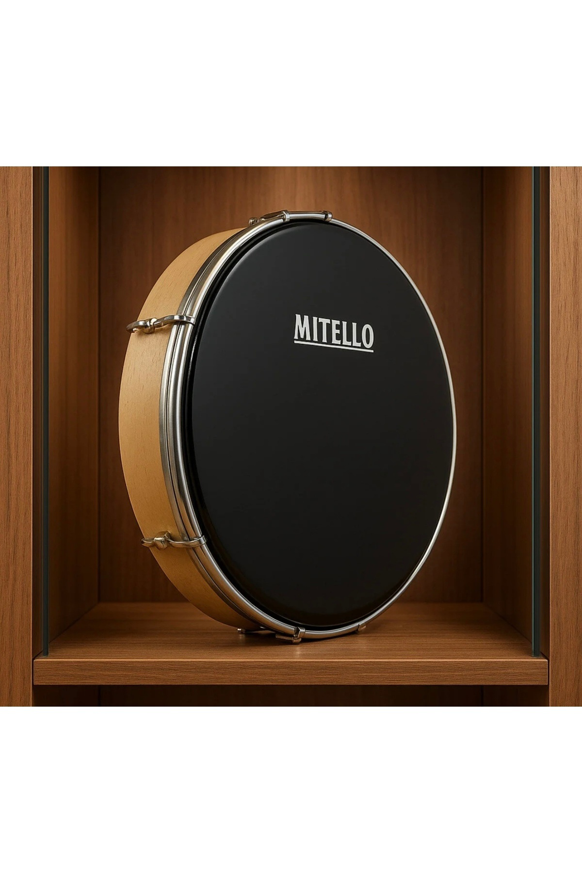 Mitello Bendir 41 cm Kılıflı Dıştan Akortlu Ayarlanabilir Profesy