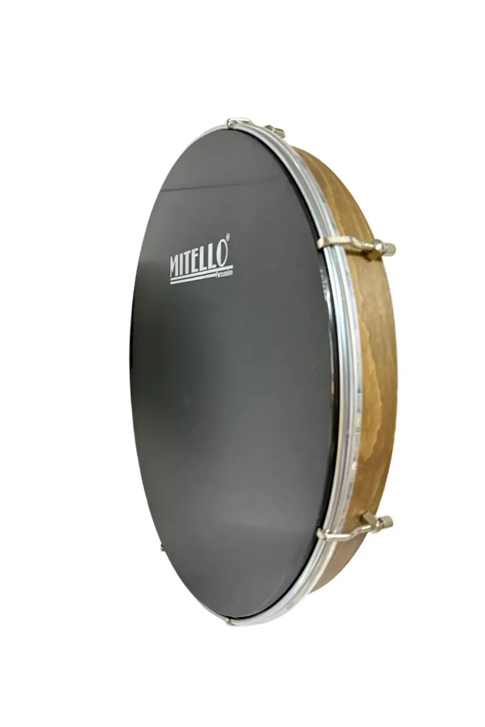 Mitello Bendir 46cm Ceviz Ağacı Kılıflı Dıştan Akortlu Profesyone