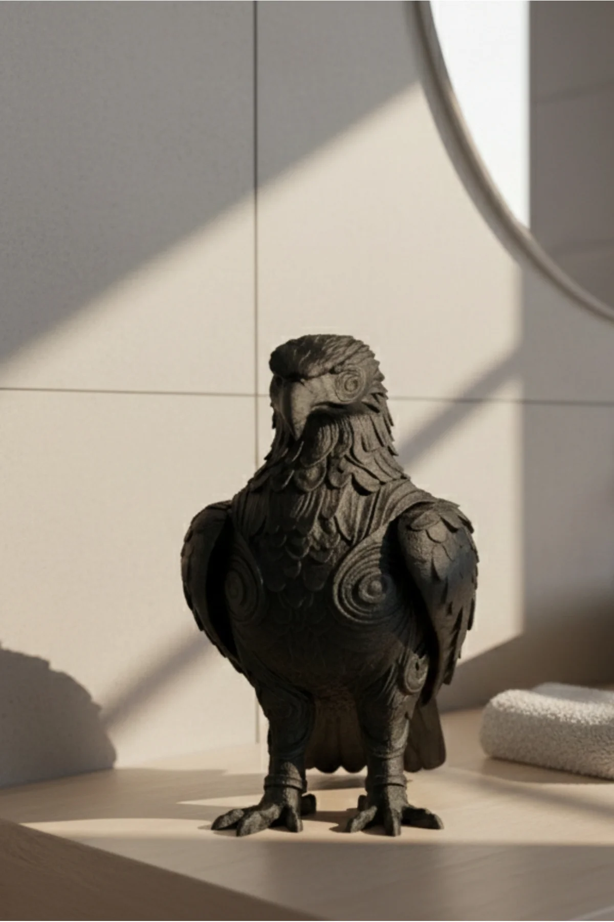 Mitolojik Kartal Biblo Heykel – Dekoratif Etnik Desenli Kuş Figürü – Beşiktaş Hediyelik Figür Mitolojik Kartal Biblo Heykel – Dekoratif Etnik Desenli Kuş Figürü – Beşiktaş Hediyelik Figür