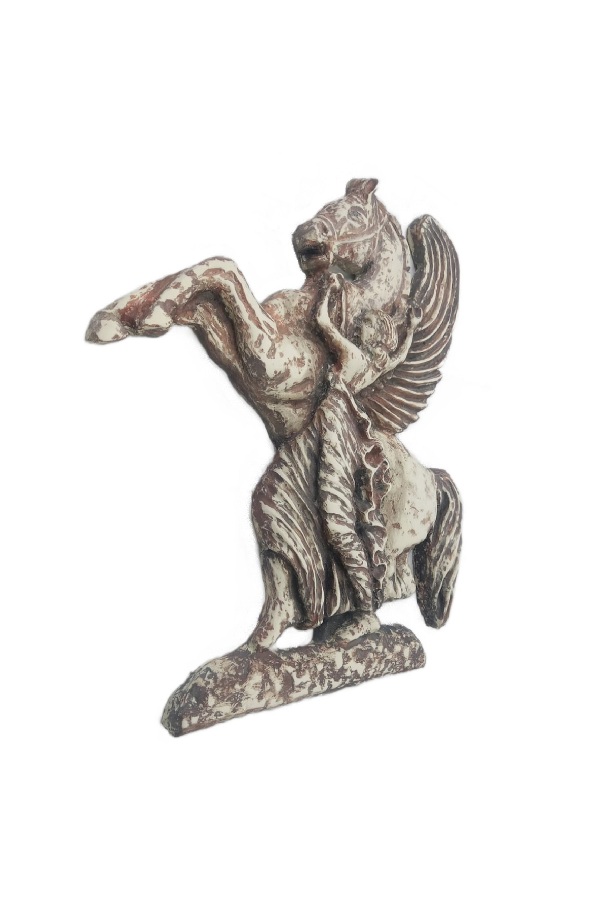 Mitolojik Pegasus ve Kadın Rölyef Mitolojik Pegasus ve Kadın Rölyef