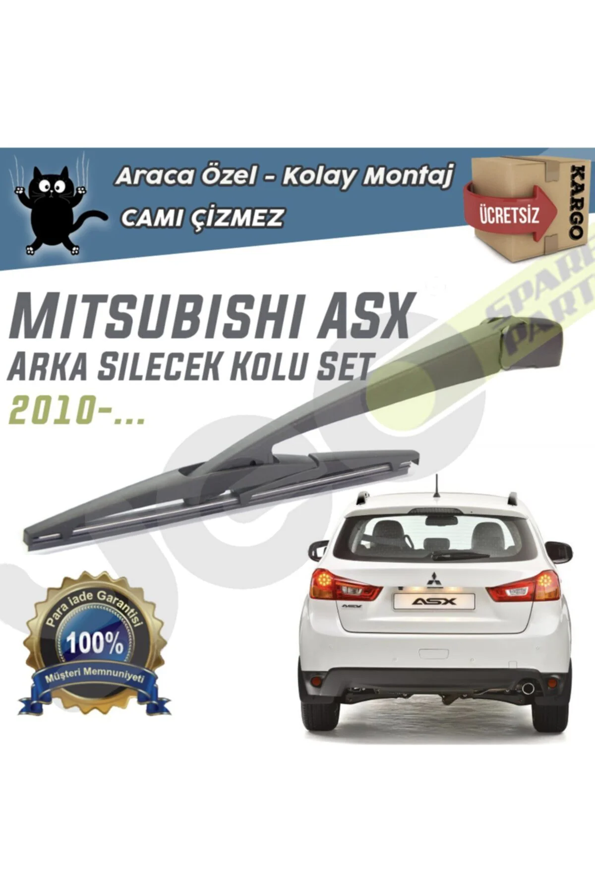 Mitsubishi Asx Arka Silecek Kolu Set 2010-..