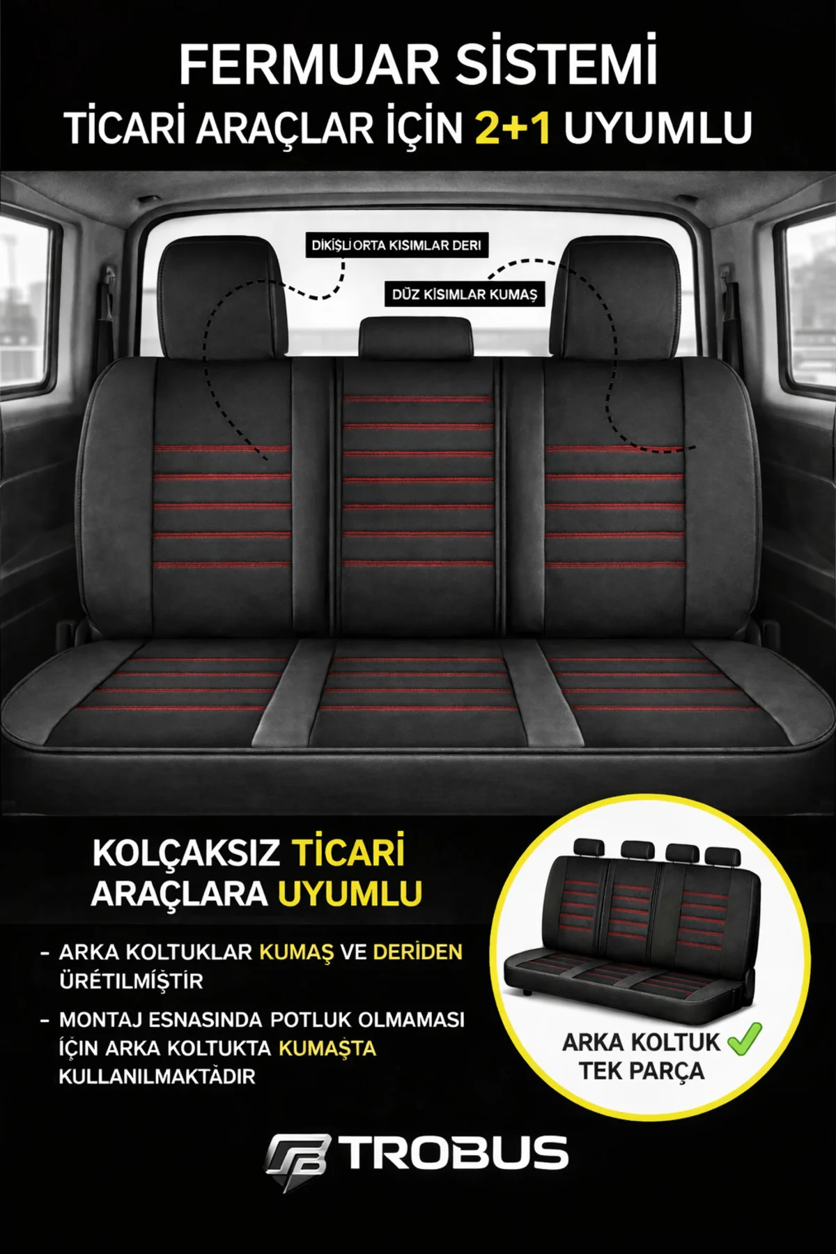Mitsubishi ASX Jeep 2010-2016 Uyumlu Jetdrive Serisi Kumaş Oto Koltuk Kılıfı Siyah Kırmızı Mitsubishi ASX Jeep 2010-2016 Uyumlu Jetdrive Serisi Kumaş Oto Koltuk Kılıfı Siyah Kırmızı