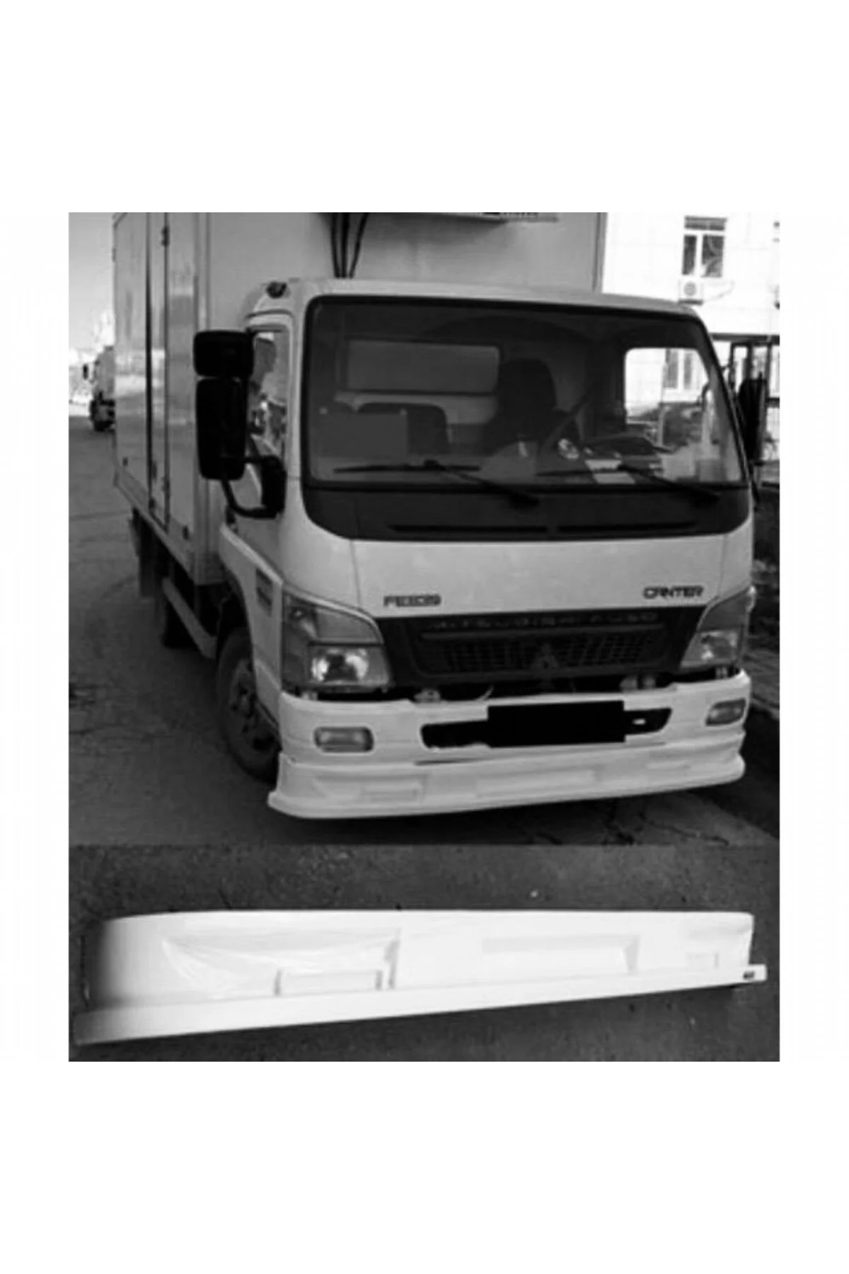 MITSUBISHI CANTER BEYAZ BOYALI ÖN KARLIK
