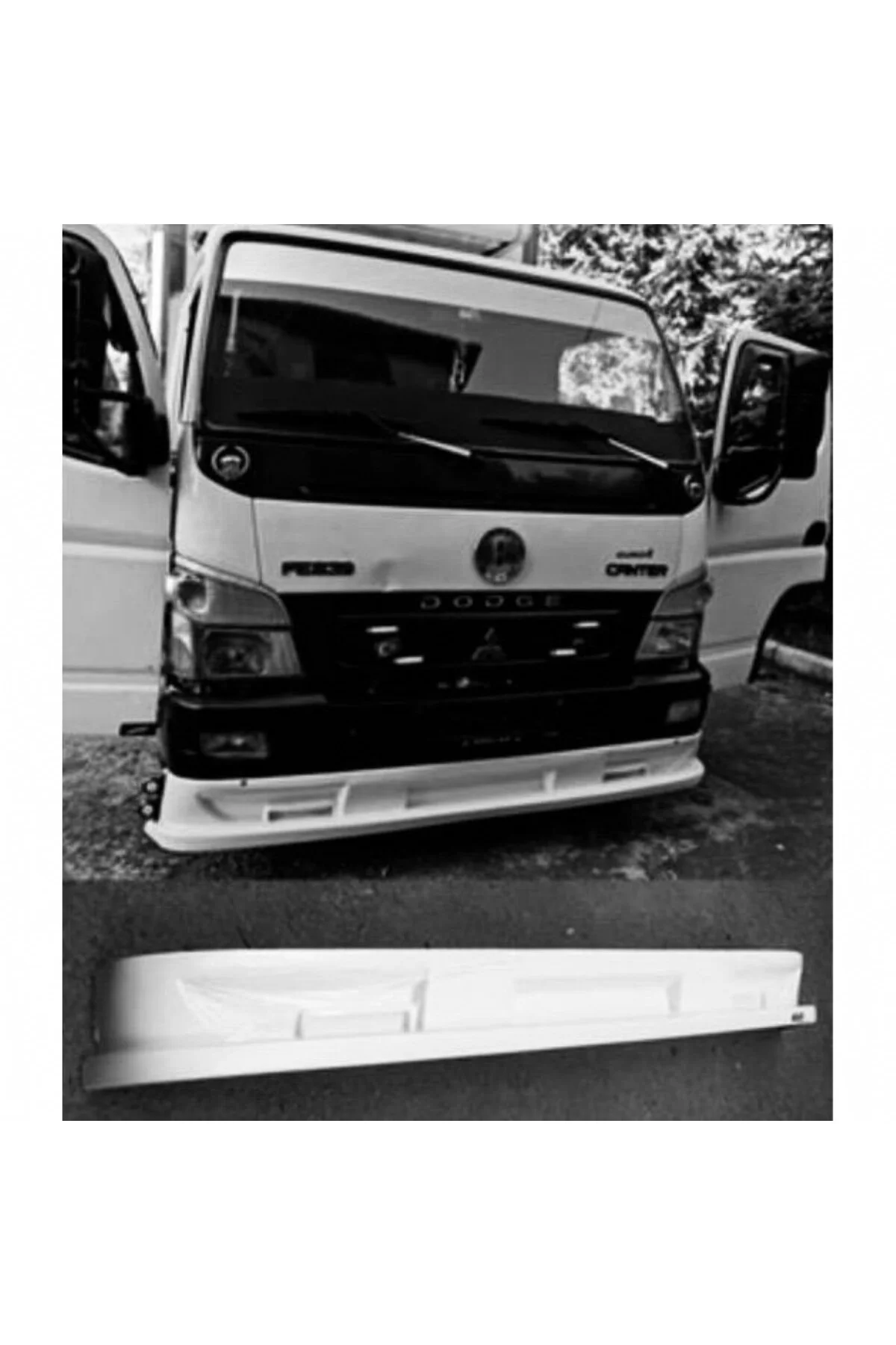 MITSUBISHI CANTER BEYAZ BOYALI ÖN KARLIK