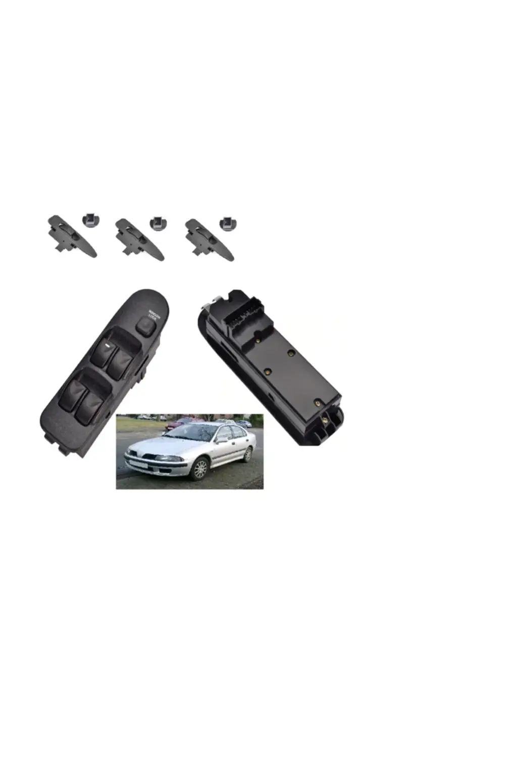 Mitsubishi Carisma Cam Düğmesi Anahtarı Seti 1996--2001