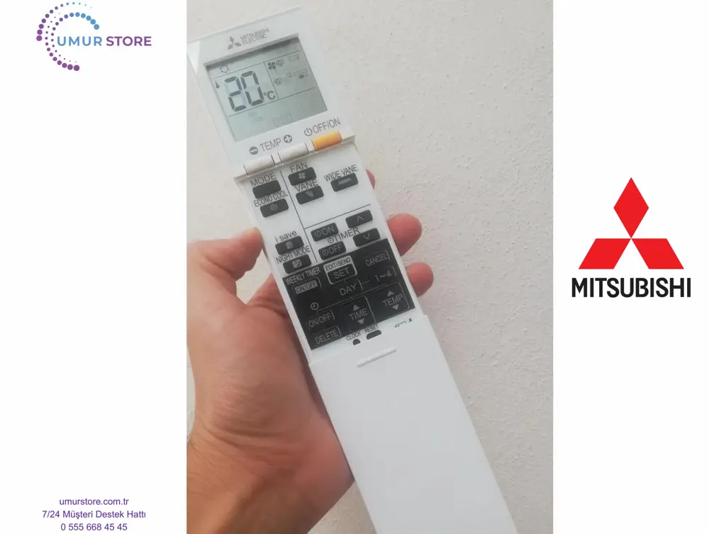 Mitsubishi Electric Klima Kumandası Mitsubishi Electric Klima Kumandası
