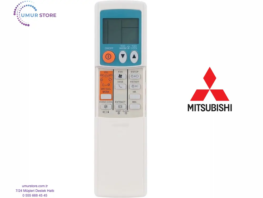 Mitsubishi KG04A Uyumlu Klima Kumandası