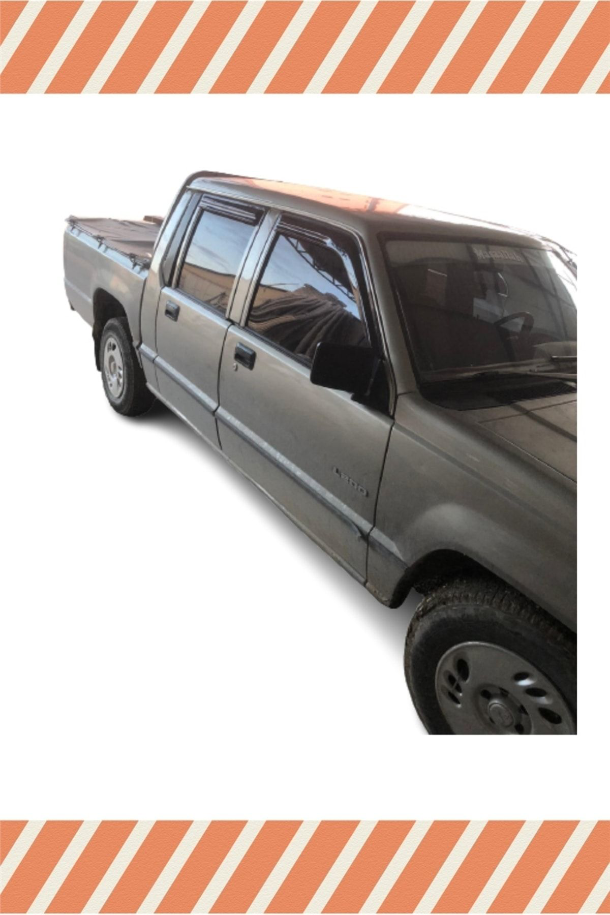 Mıtsubıshı L-200 Direkli 1992-1999 4'lü Mügen Tip Cam Rüzgarlığı