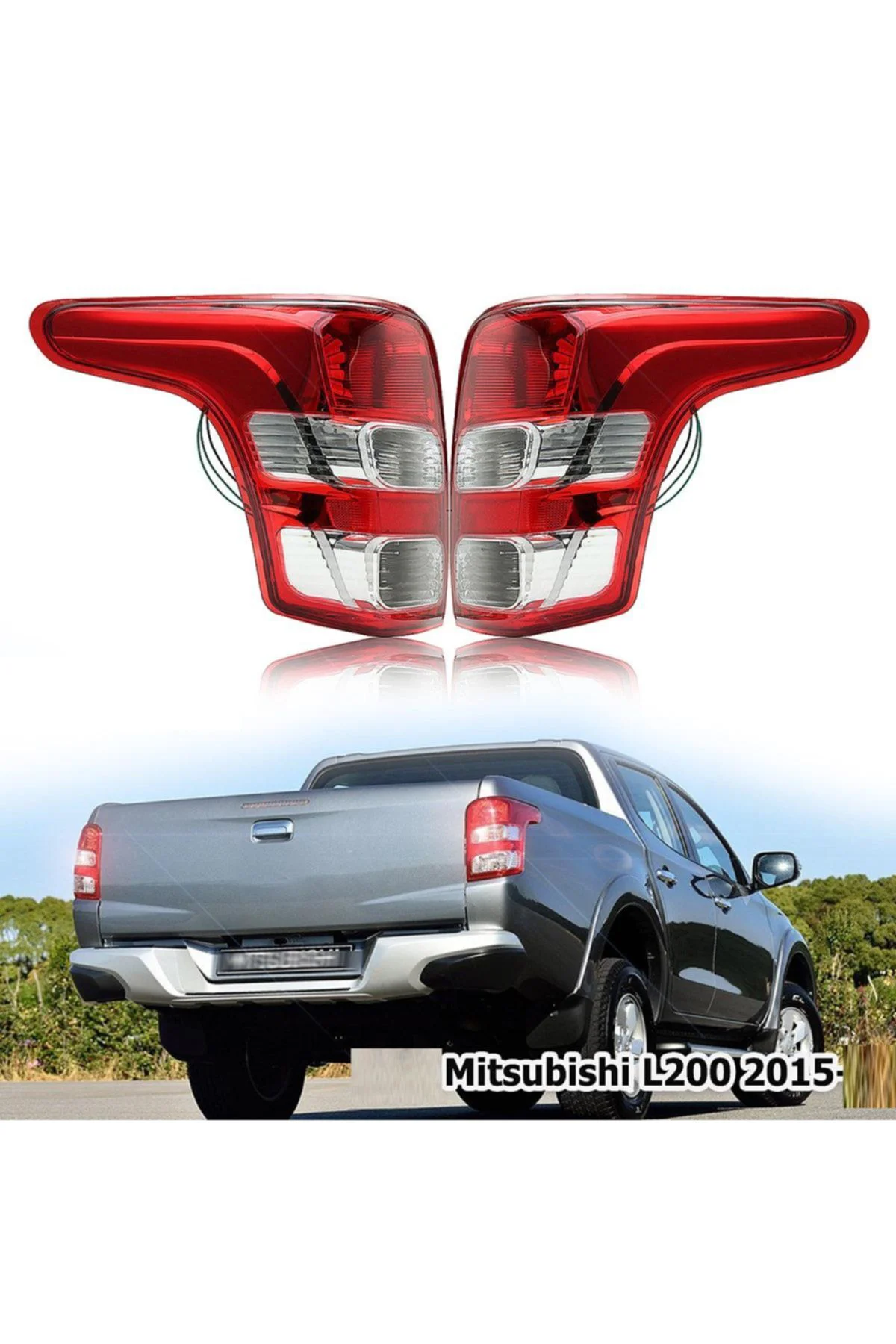 Mitsubishi L200 Sol Arka Far Stop Lambası 2015-2018 (duylu) Uyuml
