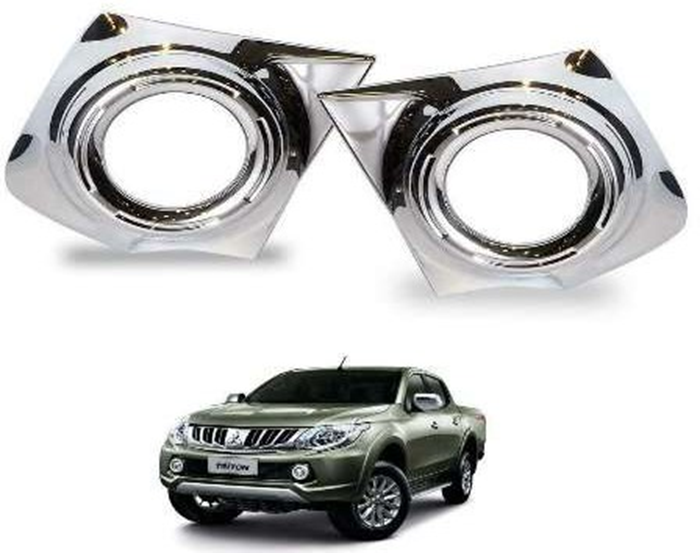 Drs Tuning Mitsubishi L200 Uyumlu 2015 2018 Sis Lambası Kaplama Krom Parça